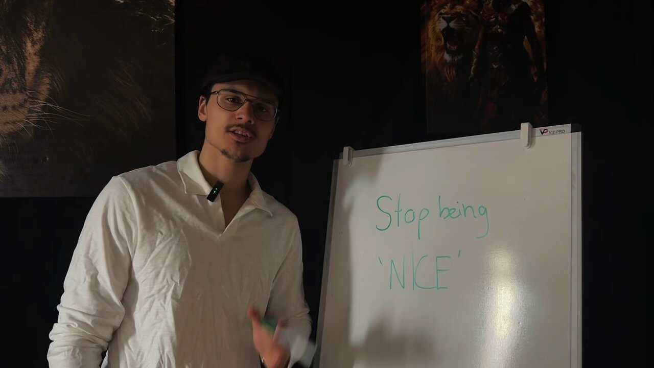 STOP being too nice as A MAN.