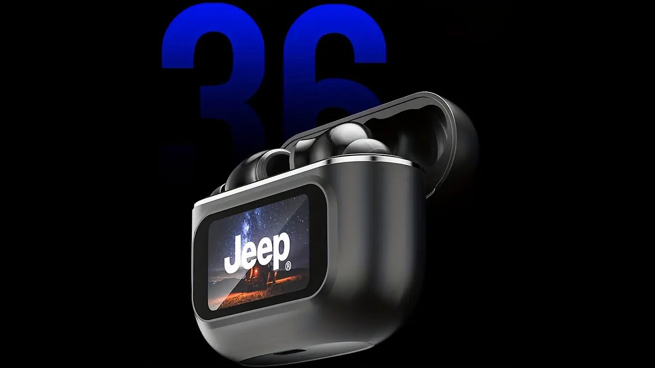 Jeep Ew118Puls Touch Screen TWS Headphones