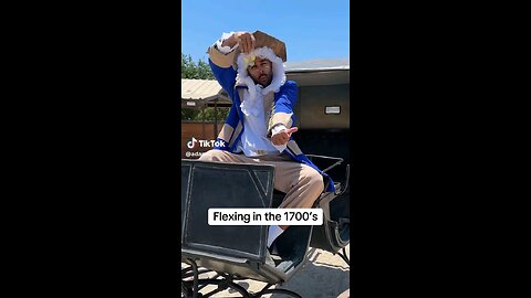 Flexing in the 1700's 😎