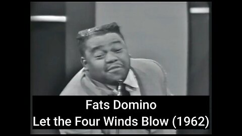Portrait Format Fats Domino Live! Electrifying Rendition of “Let The Four Winds Blow”