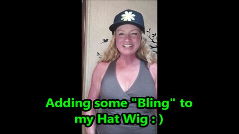 Easy Way to Dress Up your plain Hat Wig !!