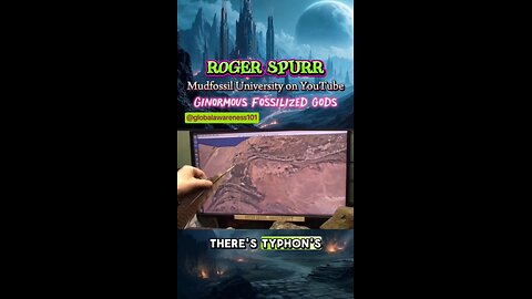 Actual ginormous fossils of ancient gods on earth.