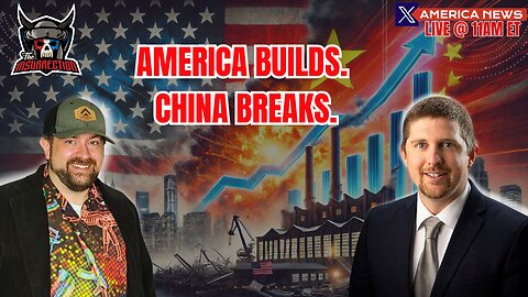 US Manufacturing Orders Surge in Response to Tariffs. China’s Economy in Freefall 🏭📉🇨🇳