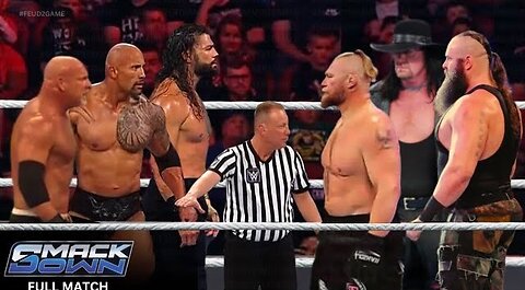 FULL MATCH - The Rock, Goldberg & Roman Reigns vs. Brock Lesnar, Braun Strowman & Undertaker