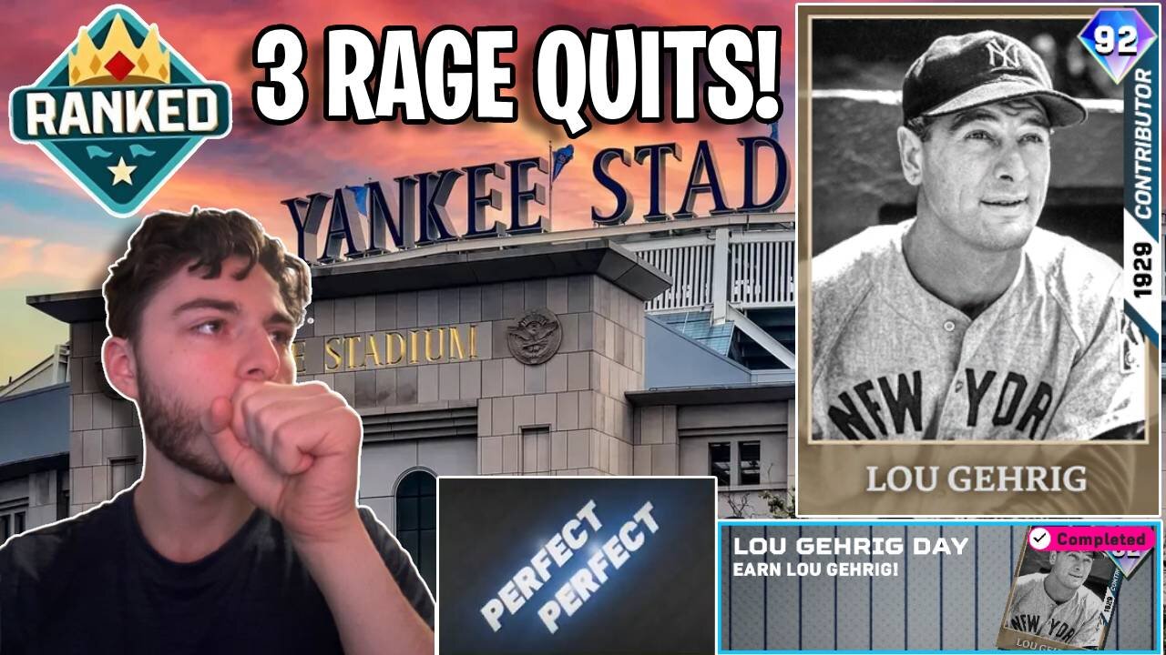 The NEW 92 Lou Gehrig Caused 3 RAGE QUITS In MLB The Show 25!