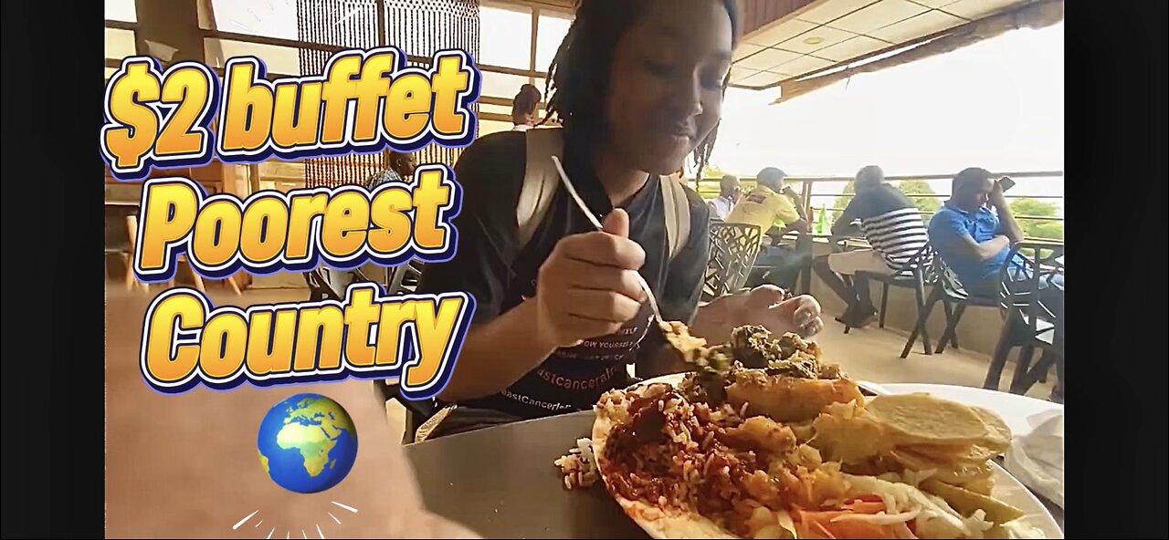 $2 Buffet in Poorest Country in the World 👉🏽 Burundi