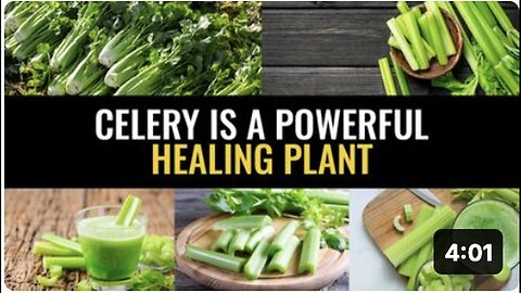 "The Mighty Healing Powers of Celery"