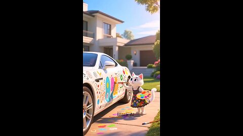 Colouring car