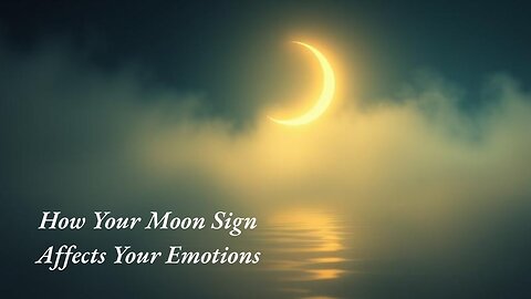 How Your Moon Sign Affects Your Emotions