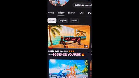 $CGTX ON YOUTUBE 🔥