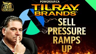 Tilray Brands Sell Pressure Ramps Up $1.13 USD Next Target
