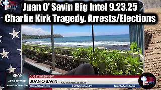 Big Intel 9.23.25 - Charlie Kirk Tragedy. Arrests/ Elections