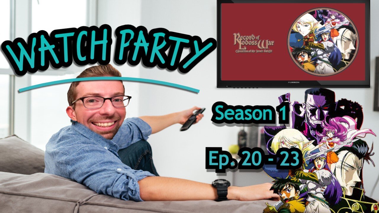 Watch Party - The Record of the Lodoss War: Chronicles of the Heroic Knight Ep. 20-23 (ENG Dub)
