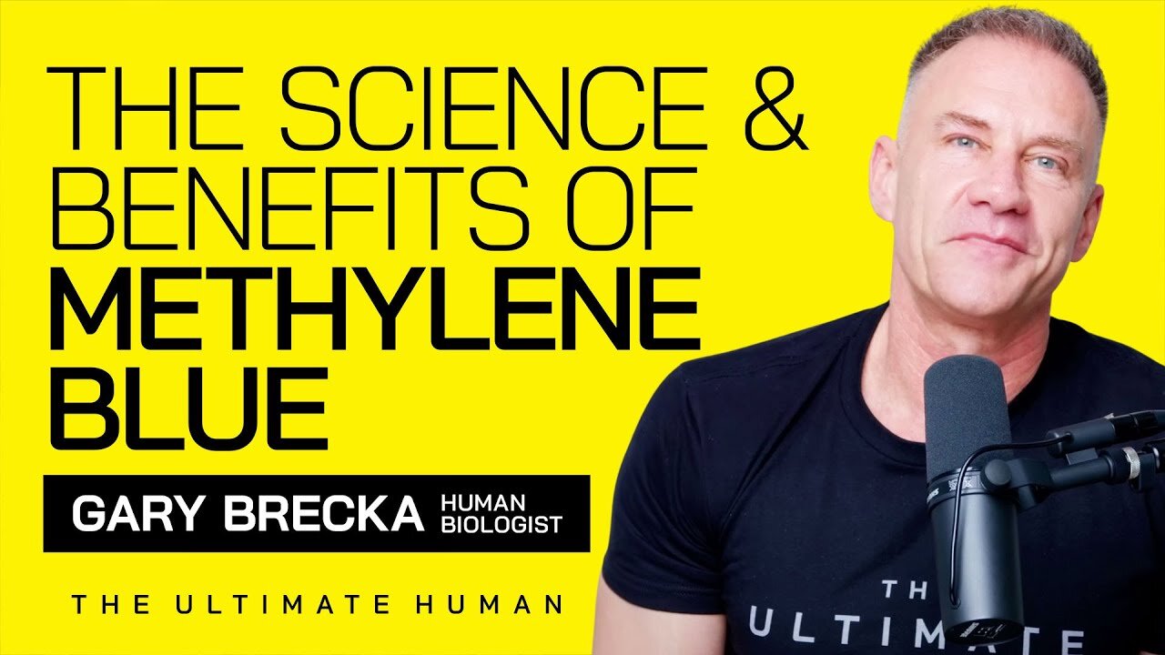 Methylene Blue: Improved Focus, ATP Production, and Anti-Aging - Gary Brecka (TUH Podcast)