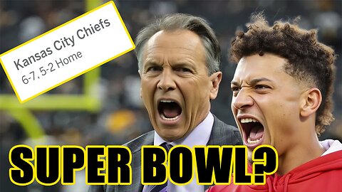 Cris Collingsworth DESTROYED for SUCKING OFF to 6-7 Chiefs! Says the can GO TO THE SUPER BOWL!