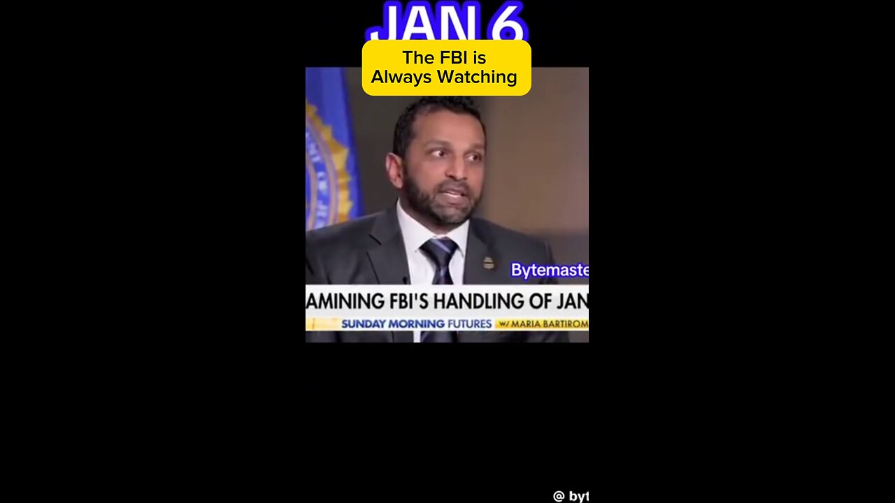 The fbi is watching , Dan bongino and Kash Patel