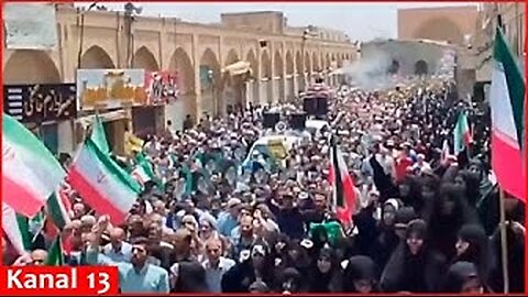 Thousands of people took to streets in Iran: They demand revenge on Israel