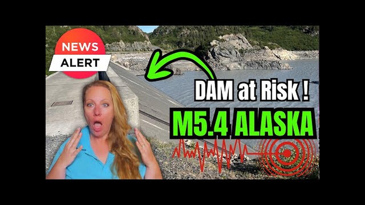 Unusual Earthquake shakes Alaska and the Bradley Lake Dam is RIGHT THERE ! #Alaska #Earthquake