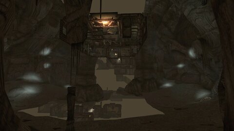 Fallout 3 - Vault 106 Out of Bounds (Cave Section)