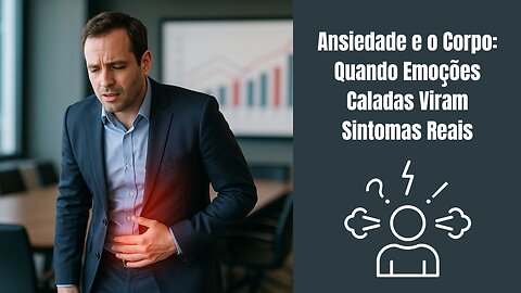 Ansiedade e o Corpo: Quando Emoções Caladas Viram Sintomas Reais