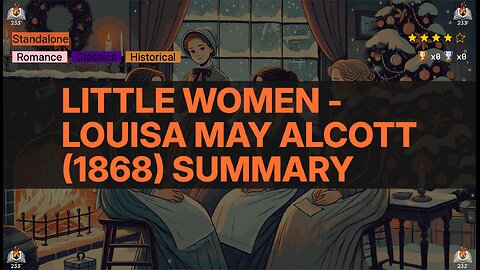 Little Women - Louisa May Alcott (1868) Summary