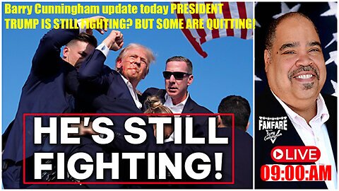 Barry Cunningham update today PRESIDENT TRUMP IS STILL FIGHTING? BUT SOME ARE QUITTING!