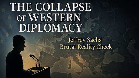 Jeffrey Sachs EXPOSES Europe’s Collapse: “This Is the End of Diplomacy as We Know It”