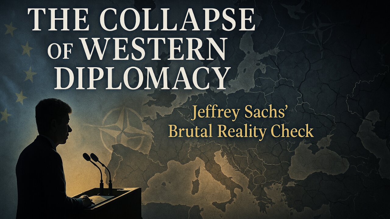 Jeffrey Sachs EXPOSES Europe’s Collapse: “This Is the End of Diplomacy as We Know It”