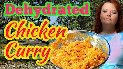 Dehydrated Chicken Curry