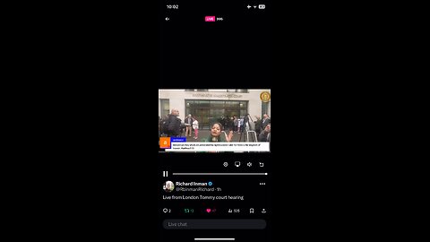 Tommy Robinson gathering outside Westminster Magistrate Court 05/06/2025 part 3