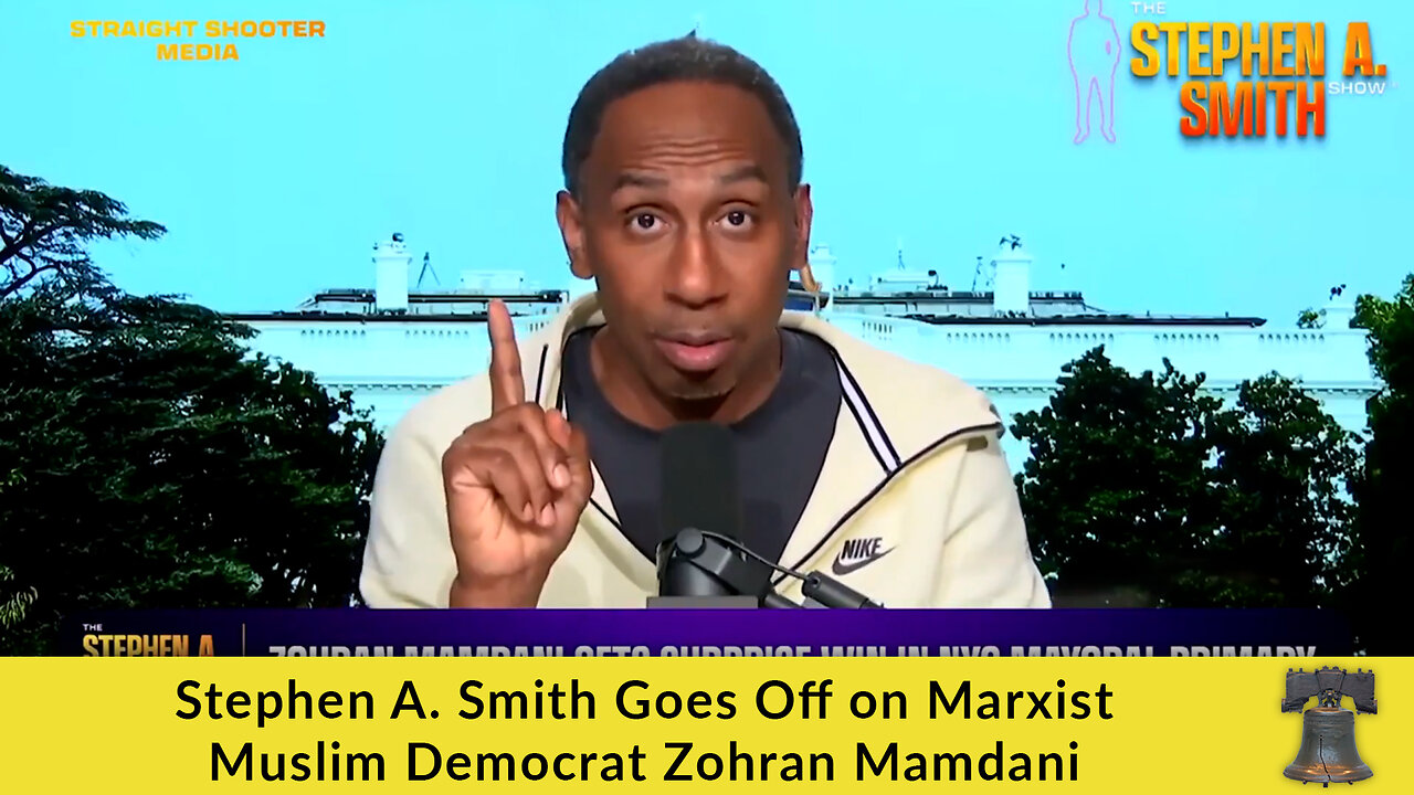 Stephen A. Smith Goes Off on Marxist Muslim Democrat Zohran Mamdani