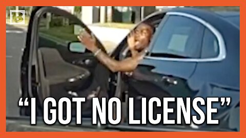 "I Got No License" Says Suspect After Wild Police Chase
