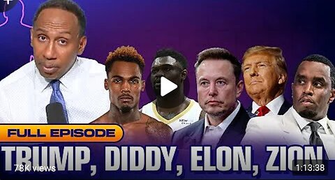 Elon is out, will trump pardons Diddy ? Zion accusations ,trump vs Harvard jermall charlochar