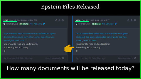 🔥 Epstein Files Release 🔥