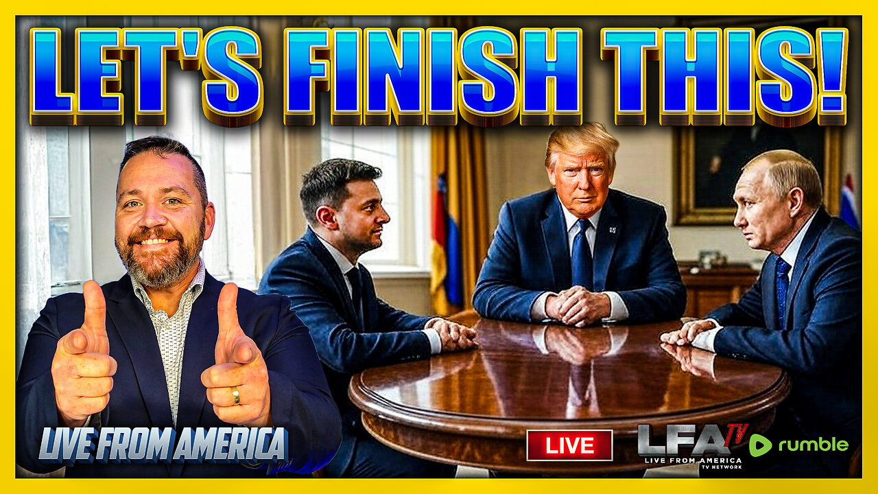 LET'S FINISH THIS! | LIVE FROM AMERICA 8.19.25 11AM