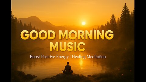 GOOD MORNING MUSIC ☀️ Boost Positive Energy | Peaceful Healing Meditation Music