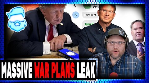 Trump WAR PLANS LEAKED On Signal Woke Journo RELEASES THEM & BACKFIRES As Trump & Vance Look BASED!