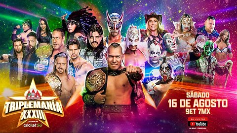 AAA Triplemanía XXXIII Results 16th August 2025