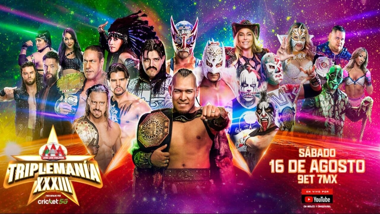AAA Triplemanía XXXIII Results 16th August 2025