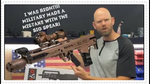 The Sig Sauer XM7 Spear was the wrong choice! Garand Thumb Proves IT!! It should have been the M277