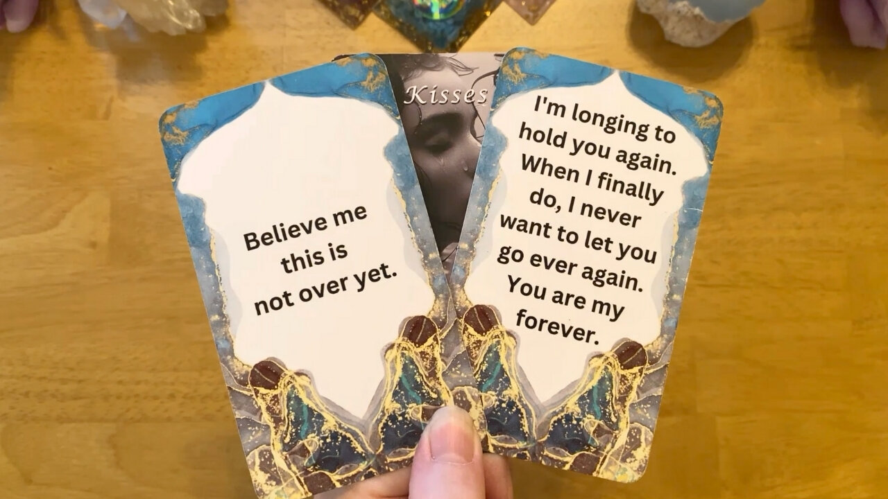 I CAN'T WAIT TO KISS YOU & HOLD YOU AGAIN 🥰 NO CONTACT (LOVE TAROT READING) ❤️ #lovereading #tarot