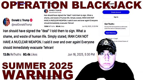 OPERATION BLACKJACK WARNING SUMMER 2025