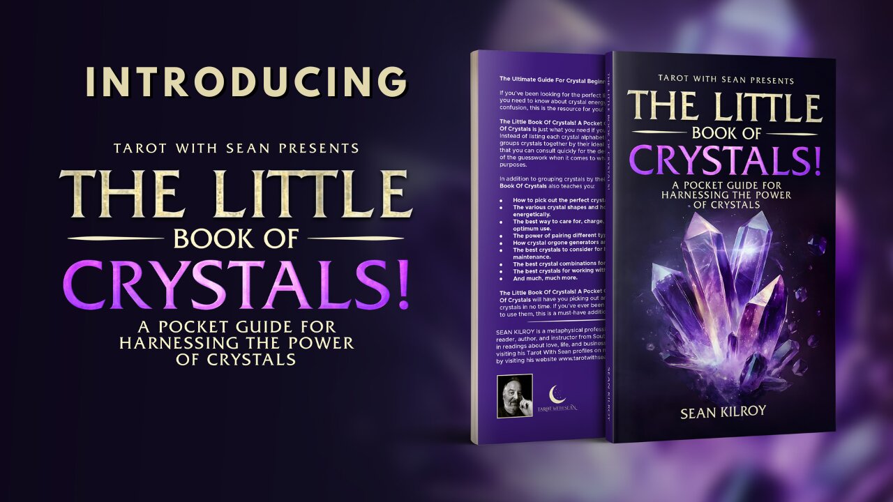 Introducing the Little Book Of Crystals! A Pocket Guide for Harnessing the power of crystals.