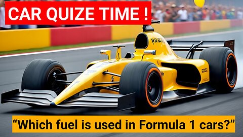 "Which Fuel Powers Formula 1 Cars? 🏎️🔥 | F1 Quiz"