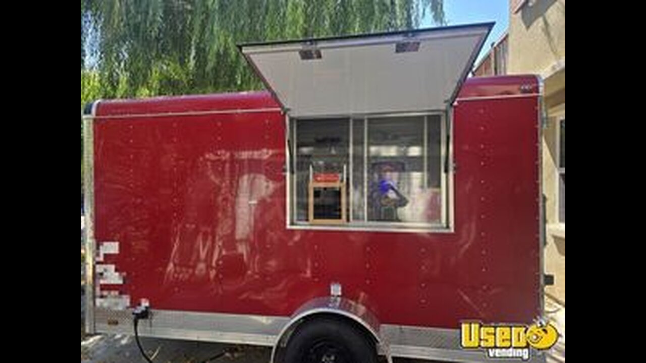 2023 6' x 12.5' Forest River Beverage Concession Trailer for Sale in California!