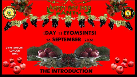 AFRICA IS THE HOLY LAND || THE TRUE HOLY LAND || THE BANTU NEWYEAR 0006/2026 - INTRODUCTION