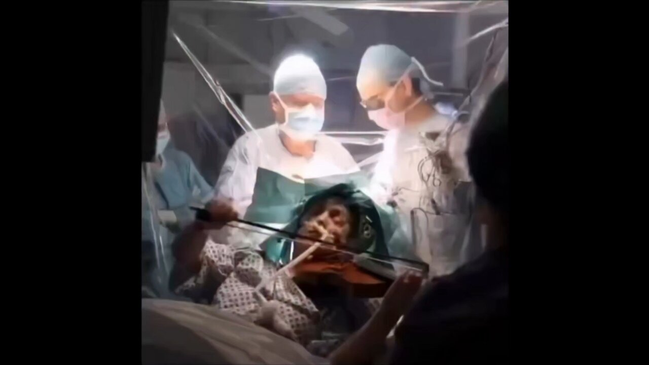 Surgeons Remove A Brain Tumor