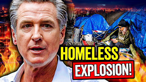 EXPOSED: Newsom Faces Backlash Over Worsening Homelessness in California.