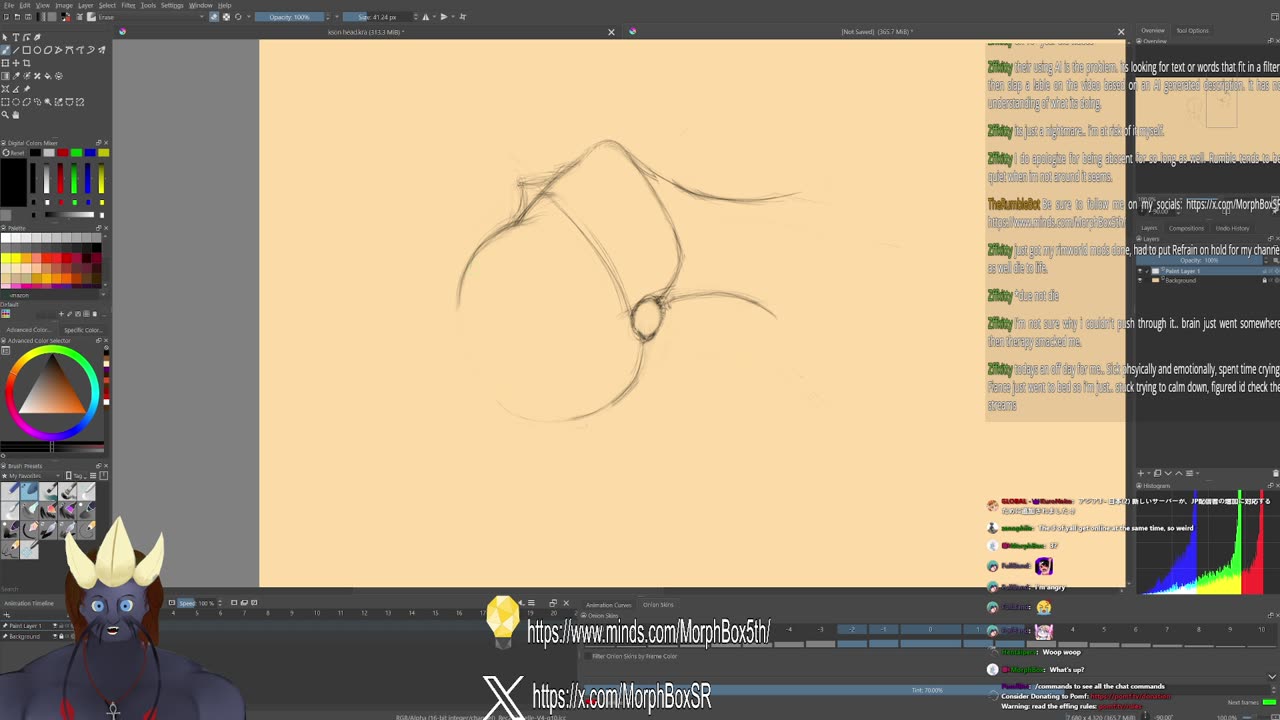 Drawing practice tonight