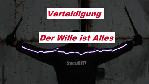 Verteidigung der Wille ist Alles